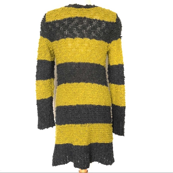 FREE PEOPLE Striped Snap Button Cardigan Sweater - Picture 5 of 7